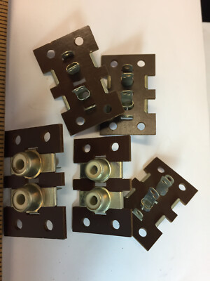81b CINCH JONES 2 plug RCA MOUNTS 5  PCS NOS
