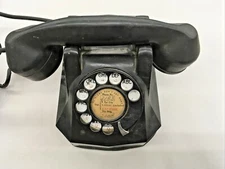 MONOPHONE  AUTOMATIC ELECTRIC ROTARY DESK TELEPHONE