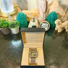 1960s Vintage Atlantic Starflash illuminated Automatic 21 J , Date&Unusual Light