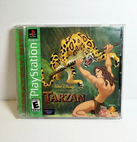 Disney's Tarzan (Sony PlayStation 1, PS1) Complete CIB - Tested