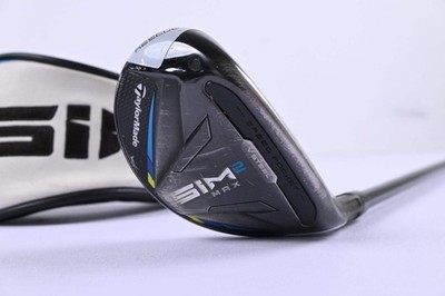 Taylormade SIM2 Max #4 Hybrid / 22 Grad / Stiff Flex Tensei AV Raw Blue 80