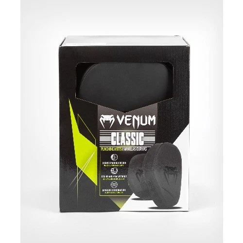 Guantes de perforación curvos Venum Classic para boxeo, almohadillas de boxeo MMA Muay Thai Foto 2 de 4