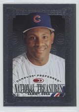 1997 Donruss Preferred National Treasures Silver Sammy Sosa #195 0o9