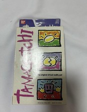 New Bandai Tamagotchi 1800 Virtual Pet Clear green / 1996 - 1997 Opened Unused