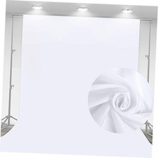 10 x 7 FT Backdrop Background for Photography, Professional 7 X 10 FT White