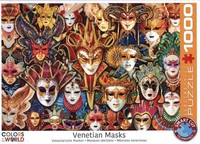 Venedig Karnevalsmasken (Puzzle) Spiel In Spielebox 6000-5534 2020 Eurographics