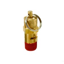 Viair Hi-Temp Rated Safety Valve,1/4"M,NPT,155 92155 Viair 92155 818114001550