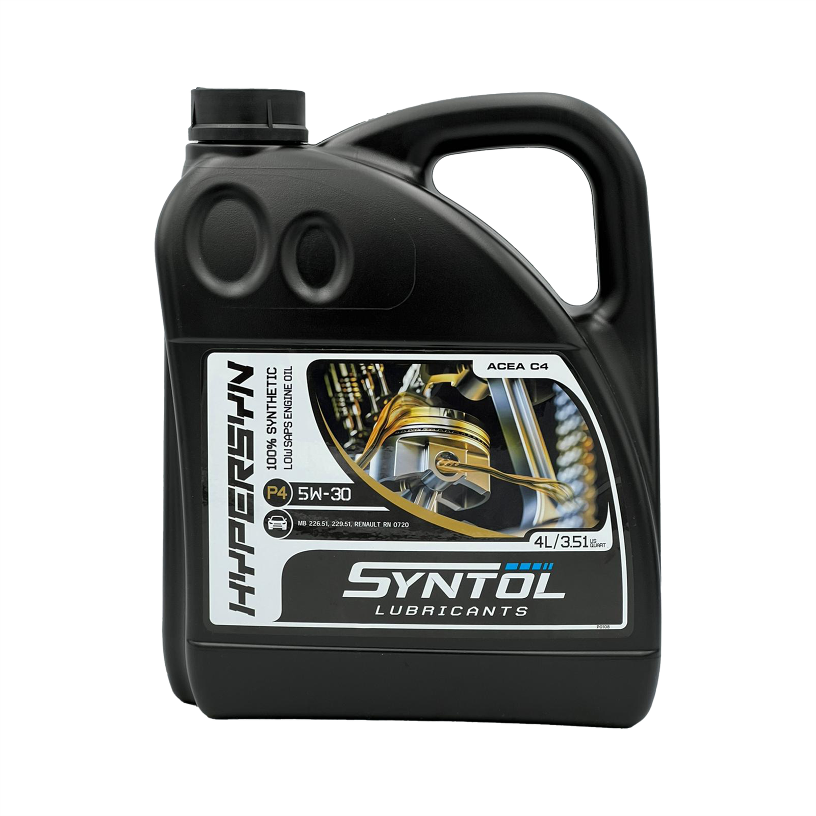 5W-30 Fully Synthetic Low SAPS Engine Oil ACEA C4 RN0720 MB 229.51 4L