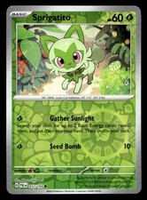 Carta singola Sprigatito Scarlatto e Viola #012/193 Reverse Holo Pokémon TCG