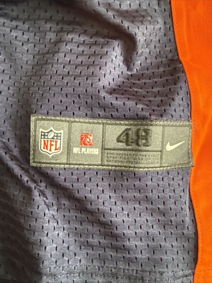 CAMISETA DE HOMBRE NIKE DENVER BRONCOS WES WELKER #83 ON FIELD AUTÉNTICA TALLA 48 NUEVA CON ETIQUETAS Foto 3 de 4