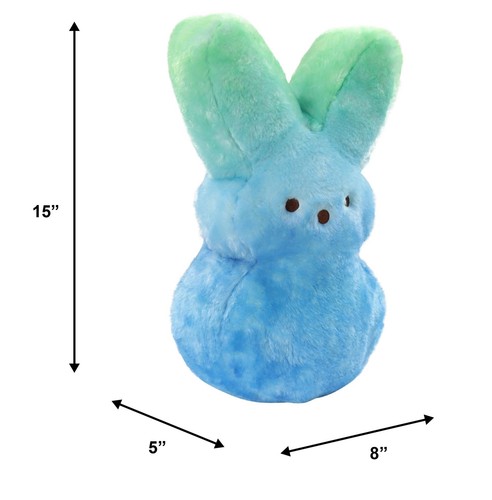 | Shaggy Bunny Peeps | 15” Collectible Plush | Blue Green - Bild 2 von 7