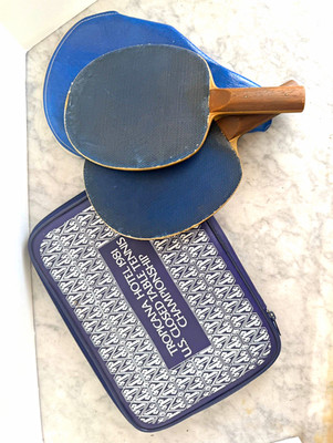 VTG 1981 Tropicana Hotel Las Vegas US Closed Table Tennis Championship Paddles