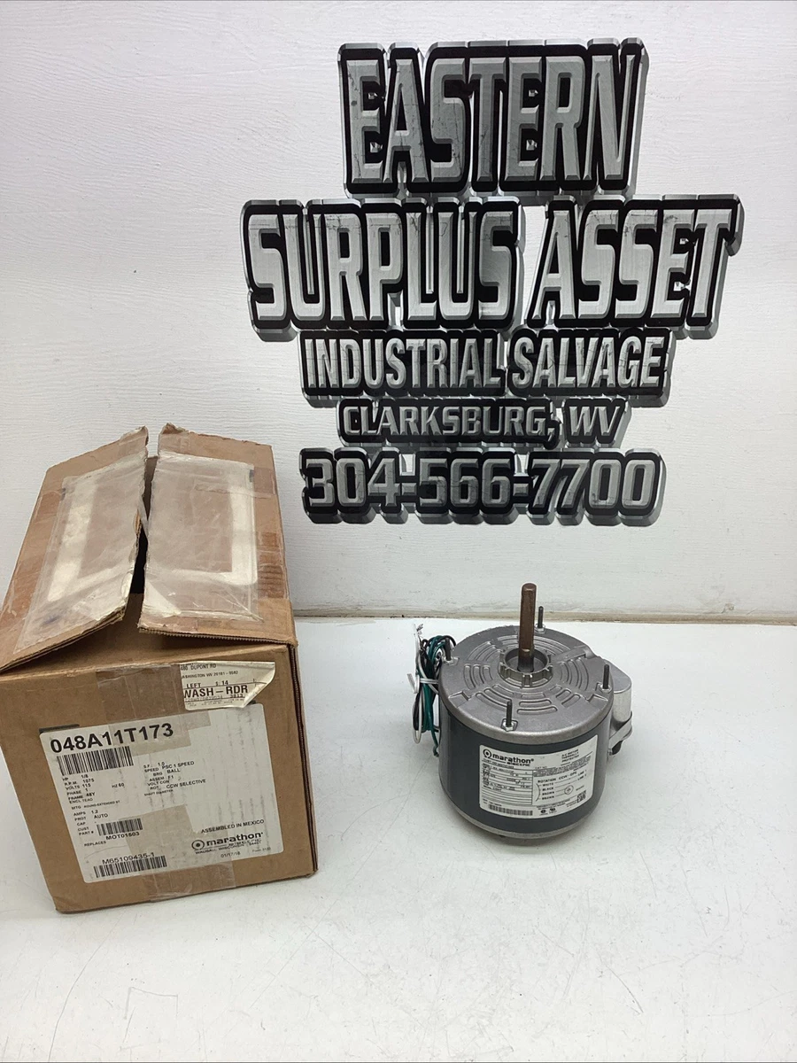 AC 115 V General Purpose Industrial Electric Motors 1/8 HP Rated