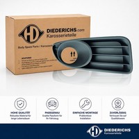 LÜFtungsgitter StossfÄNger Rechts Diederichs 3463444 Passend FÜR Fiat