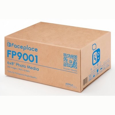 Face Place Photo Booth Film Jumbo Media - 6 X 8 Prints - FP9001