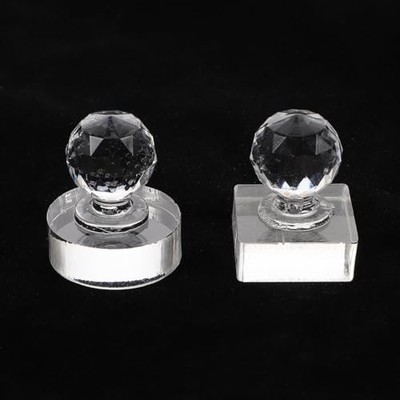 Eyeshadow Pressing Tool Set 2pcs Square Round Molds Repair Makeup Tool for
