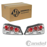 Diederichs Tuning RÜCkleuchten Chrom Klarglas Passend FüR Peugeot 306 | 4232095