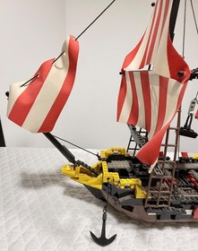 1989 LEGO 6285 VINTAGE Pirates Black Seas Barracuda Near Complete w/Book & Box