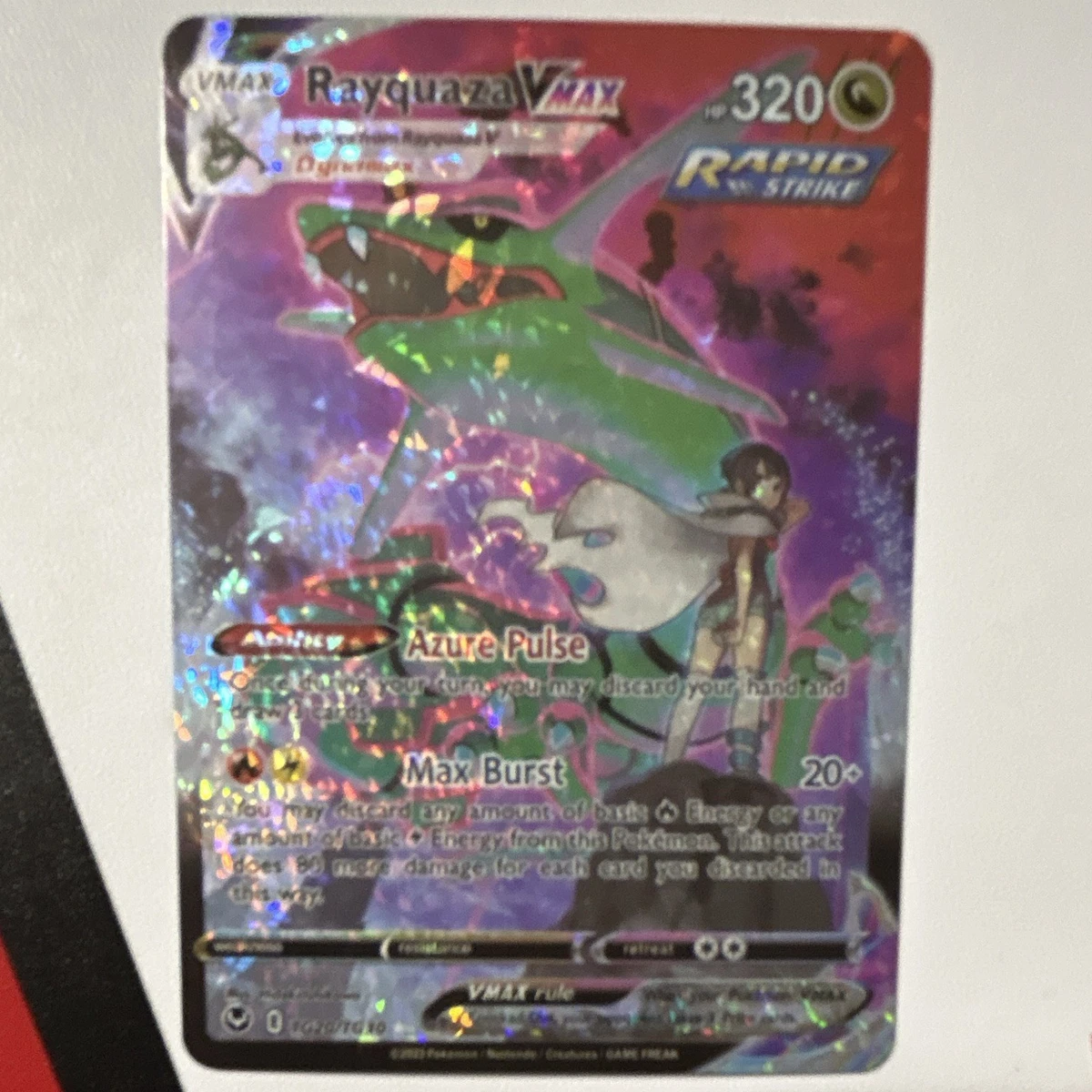 Rayquaza VMAX Pokémon TCG Cards for sale | eBay