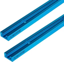 POWERTEC 71119 DoubleCut Profile Universal TTrack with Predrilled Mounting Holes