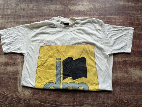 VINTAGE 1986 DEPECHE MODE Black Celebration Tour T-Shirt Concert Large New Wave - Picture 5 of 15