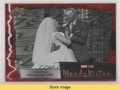 2022 Marvel Studios' WandaVision Red Scarlet Vision Wanda Maximoff #1 READ 6kv