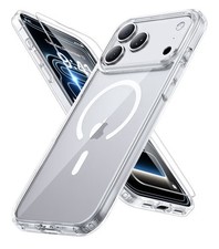 iphone 17 Pro Miracase. 6.3” Full Body Military Drop Protection Crystal Clear