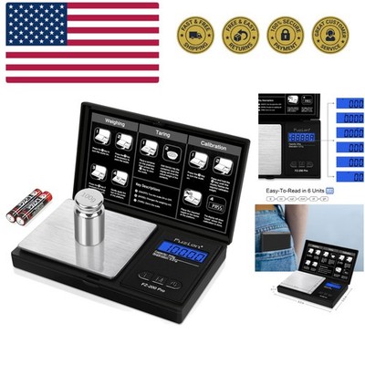 Precision Digital Pocket Scale - .01g Accuracy, 200g Capacity for Food & Jewelry