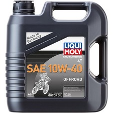 Liqui Moly 4T Synthetic Offroad Motor Oil - 10W-40 - 4L - 20084 42.36 per gallon