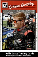 2023 Donruss Garrett Smithley #168 Rick Ware Racing NASCAR