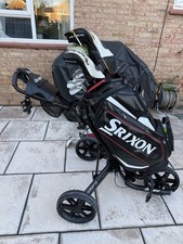 Set Of Taylormade Irons Set Of Callaway Woods Ping Putter Cart Bag And Trolley