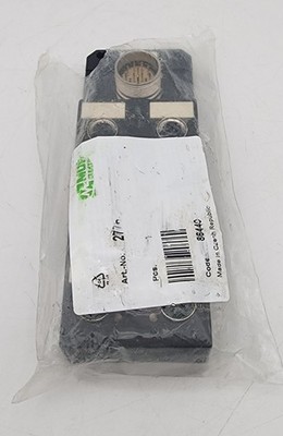 MURR 27762 TERMINAL PASSIVE-DI0 PLASTIC 8XM12.4POL M23 12POL *NDA AVAILABLE*