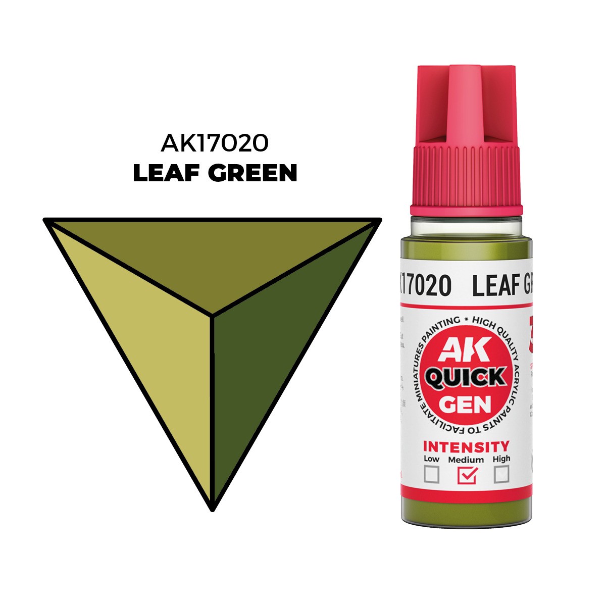 AK Interactive Quick Gen - Leaf Green 18ml (AK17020) - Image 6