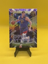 2025-26 Topps NBA Hoops Nikola Jokic Pay Attention Pixel Burst Purple /99