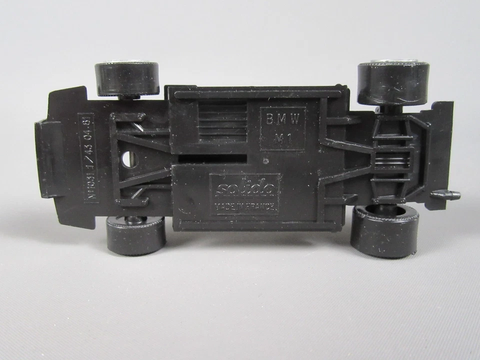 D429 BMW M1 1981 Solido Ref 1031 Set 1/43 Fahrwerk Räder Innen Teil Ersatz- - Bild 2 von 4