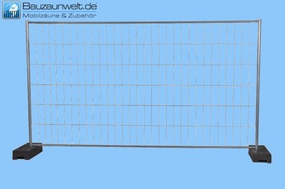 Bauzaun EUTOP Medium 12 kg Rohr in Rohr gepresst 2,5 x 3,0 mm Drahtstärke