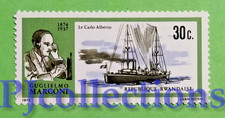 U2250- RWANDA 1974 GUGLIELMO MARCONI - SHIP 30c MNH