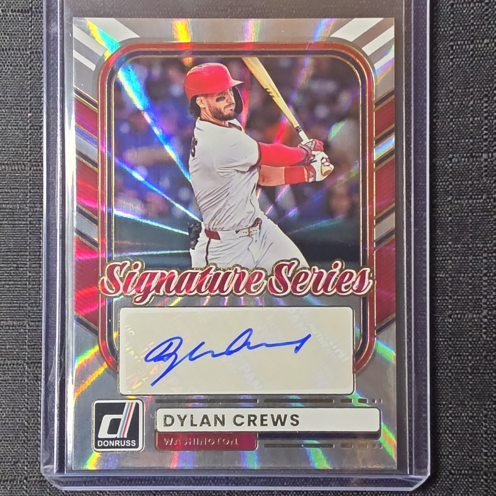 Panini 2026 Donruss  Baseball Dylan Crews Signature Series AUTO #SS-DC Nationals