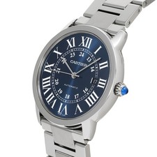 CARTIER Ronde Solo XL WSRN0023 blue WATCH 722898 2
