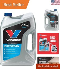 Valvoline 5 QT Full Synthetic 5W-40 Engine Oil - Best for European Cars & Trucks 48.79 per gallon