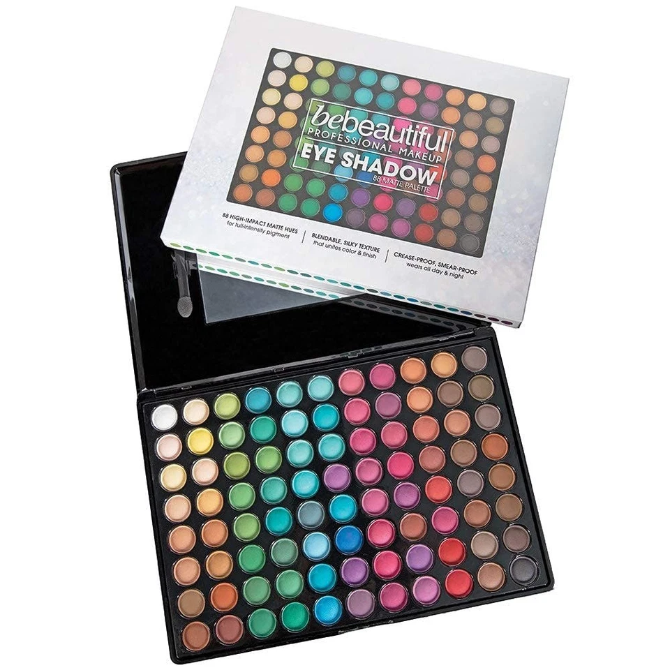 orPro Professional 88 Color Eyeshadow Palette, Matte Makeup Set with Applicators - Image 2 of 4
