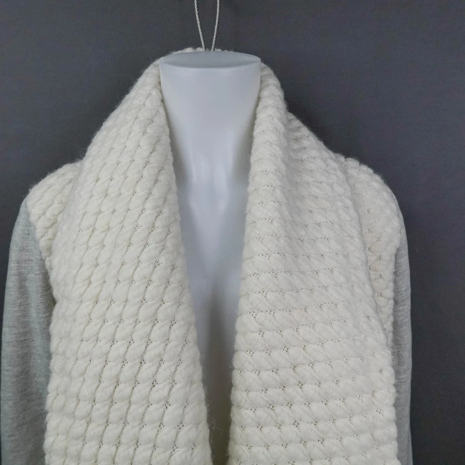 Cárdigan Chaqueta Suéter Dolan Mujer Mediano Pesado Lana Minimalista Silencioso Lujo Foto 2 de 4