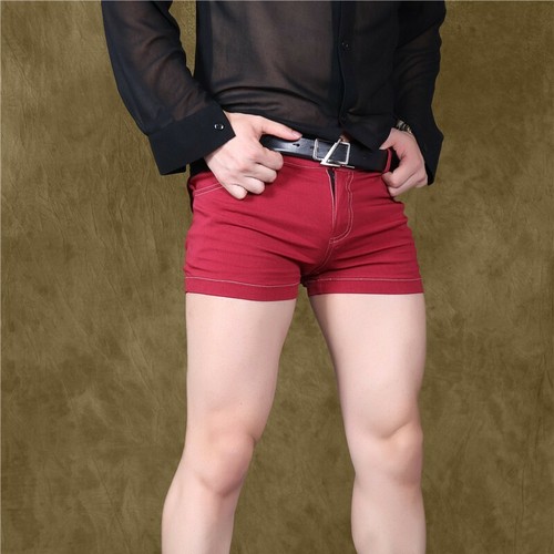 Men Sexy Shorts Casual Slim Tight 