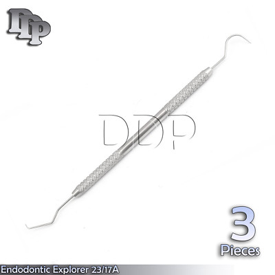 X3 Dental Explorer 23/17A Probes Double Ended Examination Perio Diagnostic Probe