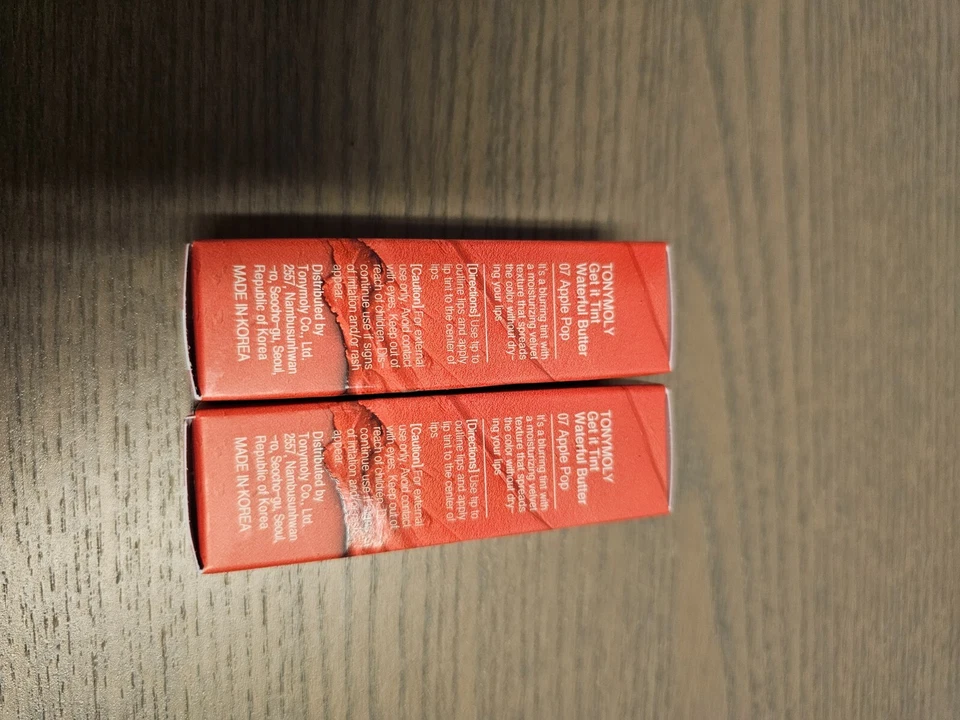 2x TonyMoly 07 Apple Pop New NIB - Image 3 of 4