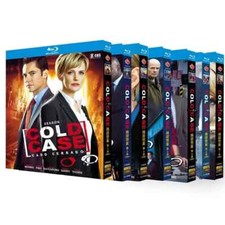 Cold Case Complete TV Series Season 1-7 21 Discs BD Box Set Collection New