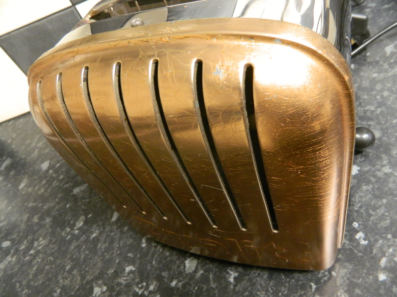 Dualit Classic 4Slice Toaster Copper and stainless steel