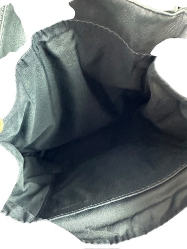 Vintage Genuine HOBO International Black Leather Shoulder Bag Purse - Picture 11 of 12
