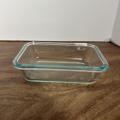 Pyrex 8602 Aqua Tint Glass Baking Dish - 2 Cup Capacity