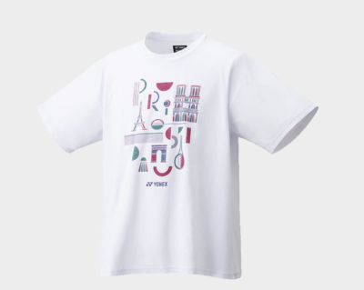 YONEX バドミントン Tシャツ パリ2024オリンピック　特注 YONEX Paris Olympic 2024 Souvenir Unisex Badminton T-Shirts
